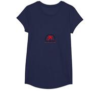 Little League all Star Baseball Champion Giovanile Sport Maglietta, Ragazze, Navy, XS