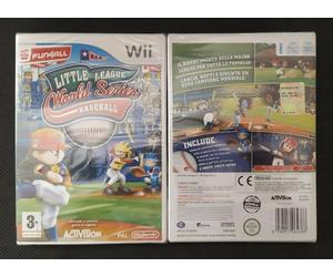 LITTLE LEAGUE WORLD SERIES BASEBALL NINTENDO WII ACTIVISION MANUALE ITA GIO INGL