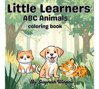 Little Learners: ABC animals Coloring book