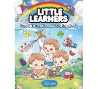 Little Learners: coloring &educational book