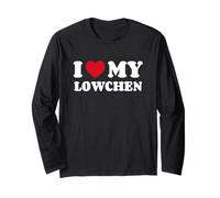 Little Lion Dog I Love My Lowchen Maglia a Manica