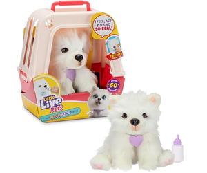 Little Live Pets 26578 Really Real Puppy-Luna The Samoiedo, Multicolore