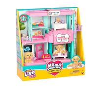 Little Live Pets Mama Surprise Families - Set da gioco per clinica per neonati, 3 cuccioli di retriever, magico, doppio set da gioco (27,8 cm di larghezza, 23,8 cm di altezza), ideale come regalo per