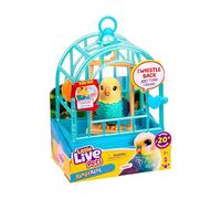 Little Live Pets Giocattolo parlante Il mio vero S2 uccello con gabbia oltre 20 suoni Indie