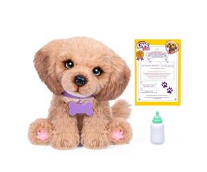 Little Live Pets My Really Real Puppy - Bailey, peluche interattivo con oltre 60 suoni e reazioni, 32,8 cm, lampeggia gli occhi, mangia e abbaia come un vero cucciolo, a partire da 4 anni