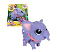 Little Live Pets - My Walking Elefant, l'Elefante Pet Giocattolo, Passeggiata e Balla al Ritmo della Musica, Suoni e Reazioni, Bambola di Peluche Interattiva, +4 anni, Famosa (LPK02000)