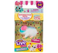 Little Live Pets NeeDees con 50+ suoni e reazioni - (serie Candy - Chippee Hamster)