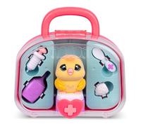 Little Live Pets Ouchies - Kit da veterinario Chirpy il Chick, giocattolo interattivo, guance luminose, accessori e set da 16,7 cm, diagnosi e cura, + 20 suoni e reazioni, gioca all'infinito
