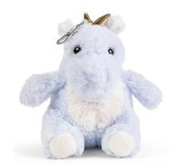 LITTLE Living Nature Clip - Peluche Drago Blu Portachiavi | Giocattolo Morbido Regalo per Bambini