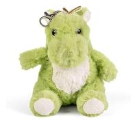 LITTLE Living Nature Clip - Peluche Drago Verde Portachiavi | Giocattolo Morbido Regalo per Bambini
