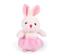 Little Living Nature Coniglietto Rosa in Tutu Peluche - Giocattolo di Stoffa per Bambini e Adulti, Giocattolo Morbido e Coccoloso