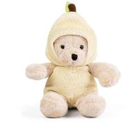 LITTLE Living Nature Frutto da Gioco - Peluche Pera | Giocattolo Morbido per Bambini