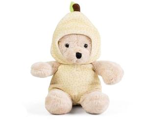 LITTLE Living Nature Frutto da Gioco - Peluche Pera | Giocattolo Morbido per Bambini