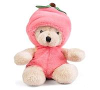 LITTLE Living Nature Frutto da Gioco - Peluche Pesca | Giocattolo Morbido per Bambini