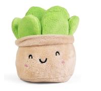 LITTLE Living Nature Pianta Verde Monstera - Peluche | Giocattolo Morbido Regalo per Bambini