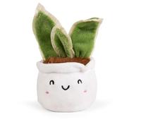 LITTLE Living Nature Pianta Verde Sansevieria - Peluche | Giocattolo Morbido Regalo per Bambini
