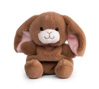 Little Living Nature Snugglies Coniglio Marrone Peluche - Giocattolo di Stoffa per Bambini, Giocattolo Morbido e Coccoloso
