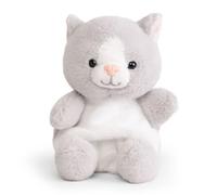 Little Living Nature Snugglies Gatto Peluche - Giocattolo di Stoffa per Bambini, Giocattolo Gatto Morbido e Coccoloso