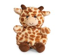 LITTLE Living Nature Snugglies Giraffa Peluche - Collezione Animali Safari per Bambini, Giocattolo Morbido e Coccoloso