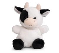 Little Living Nature Snugglies Mucca Peluche - Giocattolo di Stoffa per Bambini e Adulti, Giocattolo Morbido e Coccoloso