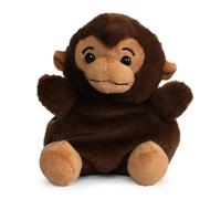 LITTLE Living Nature Snugglies Scimmia Peluche - Collezione Animali Safari per Bambini, Giocattolo Morbido e Coccoloso