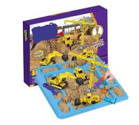 Little Machines Mega Set - Kit Di Strumenti Multifunzionali, Set Da Gioco Sulla Spiaggia Di Sabbia, Di Giocattoli Da Costruzione, Giocattoli Per Veicoli Da Costruzione, Per Giardino Este
