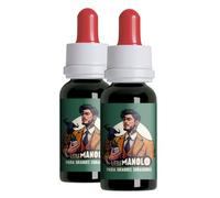 LITTLE MANOLO Olio di CBD 40% | Base di Olio di Cocco (MCT) | CBD Oil 40% | Olio di Canapa Certificato in Laboratorio (Pack 2 uds)