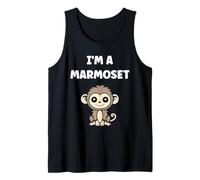Little Marmosets Monkey Animals Funny I'm a Marmoset Canotta
