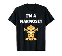 Little Marmosets Monkey Animals Funny I'm a Marmoset Maglietta