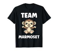 Little Marmosets Monkey Animals Funny Team Marmoset Maglietta