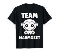 Little Marmosets Monkey Animals Funny Team Marmoset Maglietta