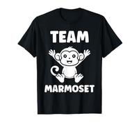 Little Marmosets Monkey Animals Funny Team Marmoset Maglietta
