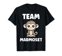 Little Marmosets Monkey Animals Funny Team Marmoset Maglietta