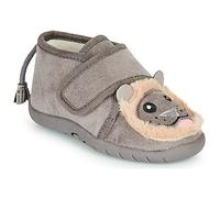Little Mary Pantofole bambini LIONVELCRO in Grigio 19