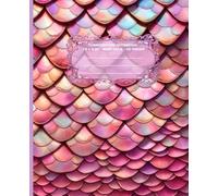 LITTLE MERMAID Radiant in Rainbow *COMPOSITION NOTEBOOK JOURNAL DIARY ART SKETCH BOOK Bejeweled Jewel Textile Sunrise Sunset Beach Colors Princess ... Homeschool College Ivy League University