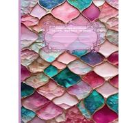 LITTLE MERMAID Radiant in Rainbow *COMPOSITION NOTEBOOK JOURNAL DIARY ART SKETCH BOOK Bejeweled Jewel Gem Colors Princess Girl Teen GIFT: WIDE RULE ... High School College Ivy League University