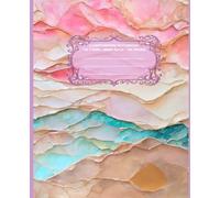 LITTLE MERMAID Radiant in Rainbow *COMPOSITION NOTEBOOK JOURNAL DIARY ART SKETCH BOOK Princess Girl Teen GIFT: WIDE RULE LINED PAPER֍SCHOOL OFFICE ... High School College Ivy League University