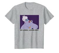 Little Mermaid Ursula So Long Lover Boy Maglietta, Bambini, Grigio Melange, 2 anni