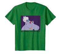 Little Mermaid Ursula So Long Lover Boy Maglietta, Bambini, Verde Mela, 2 anni