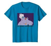 Little Mermaid Ursula So Long Lover Boy Maglietta, Bambini, Zaffiro, 2 anni