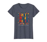 Little Minds Matter - Regalo di apprezzamento per Insegnanti di Asilo Nido Maglietta, Donna, Pervinca, XXL