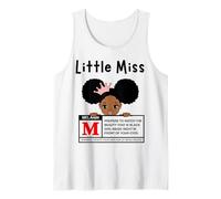 Little Miss Black Girl Magic Melanin M Attenzione Ragazze carine Canotta