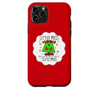Little Miss Christmas Xmas Teacher Fall Holiday Nurse Cute Custodia per iPhone 11 Pro