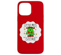 Little Miss Christmas Xmas Teacher Fall Holiday Nurse Cute Custodia per iPhone 13 Pro Max