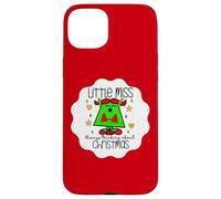 Little Miss Christmas Xmas Teacher Fall Holiday Nurse Cute Custodia per iPhone 15 Plus