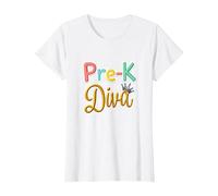 Little Miss Pre-K Diva | Principessa Prescolare Maglietta, Donna, Bianco, XXL