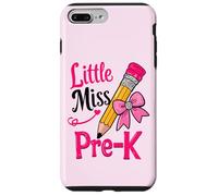 Little Miss Pre K - Fiocco per ragazze, primo giorno di PRE-K Custodia per iPhone 7 Plus/8 Plus