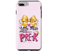 Little Miss Pre K - Fiocco per ragazze, primo giorno di PRE-K Custodia per iPhone 7 Plus/8 Plus