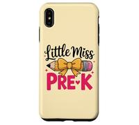 Little Miss Pre K - Fiocco per ragazze, primo giorno di PRE-K Custodia per iPhone XS Max
