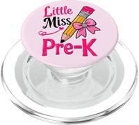 Little Miss Pre K - Fiocco per ragazze, primo giorno di PRE-K PopSockets PopGrip per MagSafe